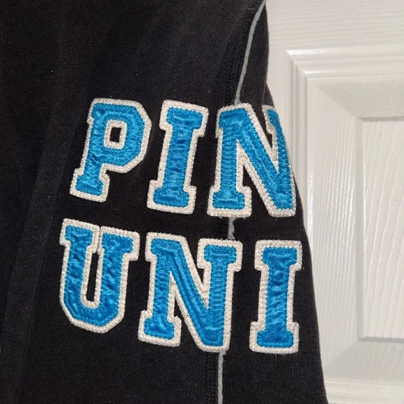 Victoria's Secret Pink Black Sweatpants - Picture 2 of 6